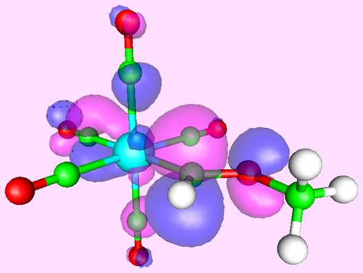 tungsten complex LUMO